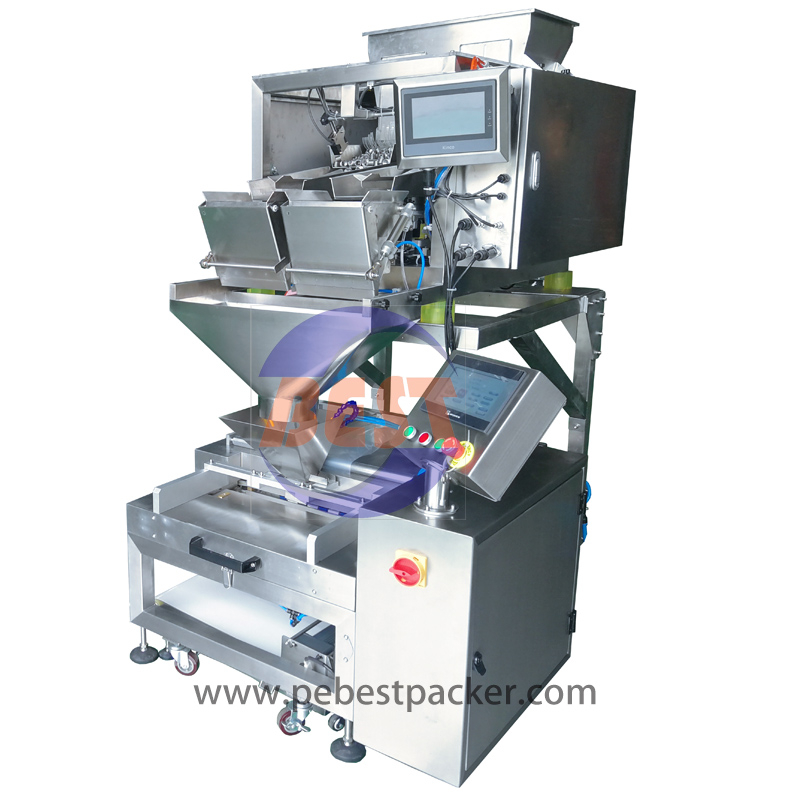 Versatile Polyolefin film Tubular bag forming machine + linear weigher
