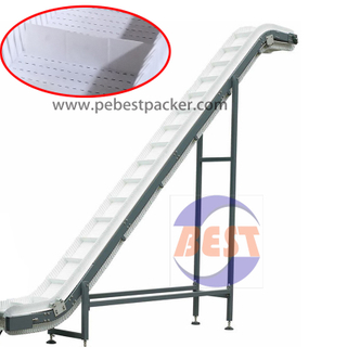 Food Grade Modular PP Belt Inclined Conveyor