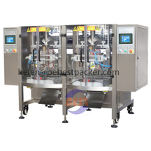 Twin Type Packing machine for Cornflakes, Gummy Candy, Extruding Snacks Etc