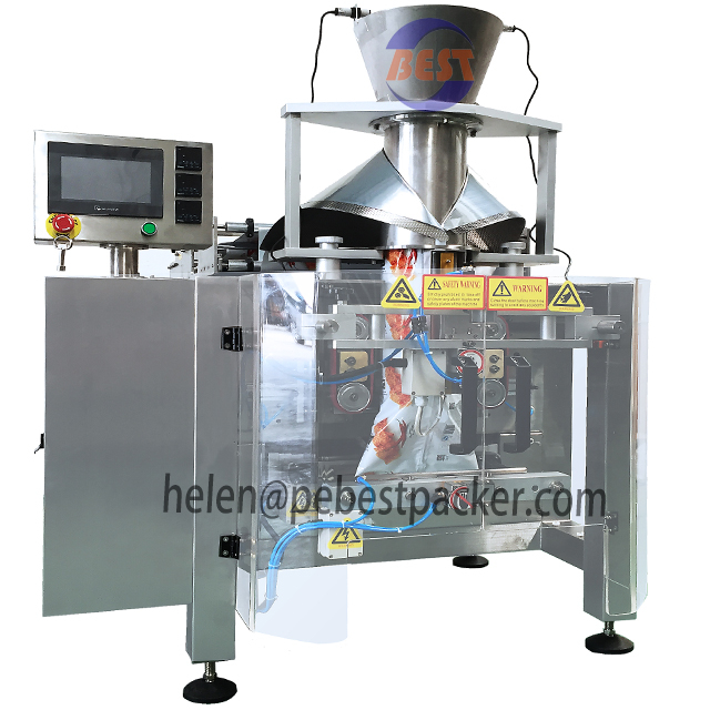 V600C Compact Vertical Packing Machine VFFS Bagger Grated Cheese Wallpaper Paste Flakes