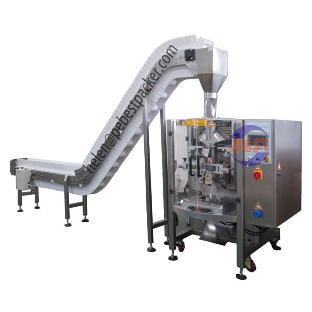 Semi Automatic Packing Machine with Cleated Bagging Former Shoulder ...