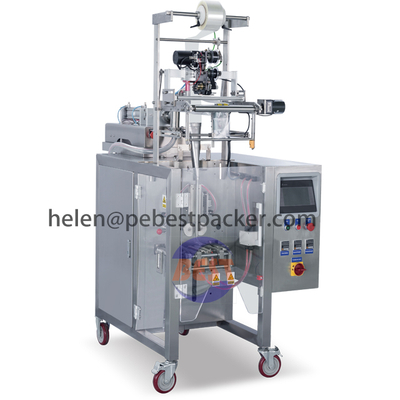 4 Side Seal Sachet Packaging Machine For Shampoo, Lotion, Gel, Conditioner
