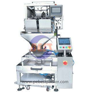 Patented Compact Form Fill Seal System by Lane weigher
