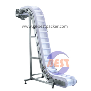 S shape Lift conveyor to save space