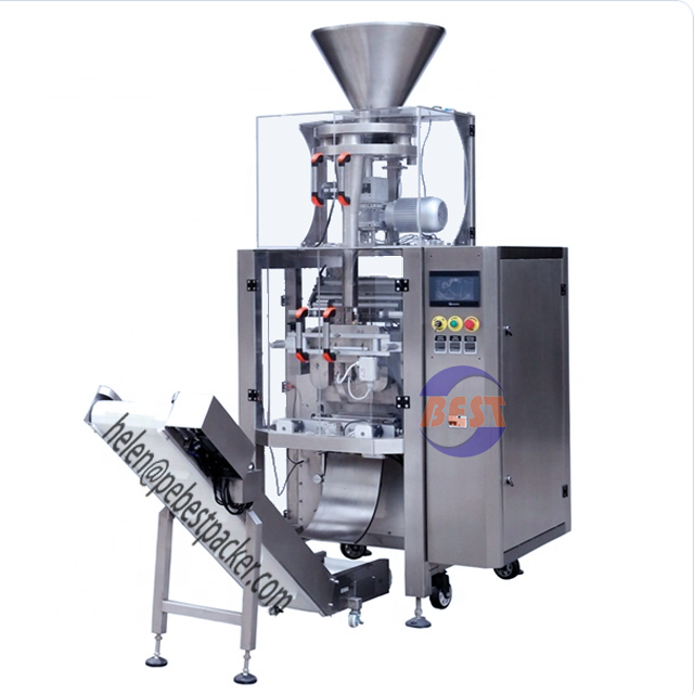 Vertical Food Packing machine Volumetric Cup Filling Machine Sugar 1kg Salt Packaging Bagger