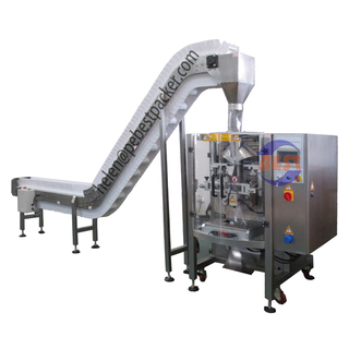 Lower System Pallet Fertilizer Semi-Automatic Packing Line With Conveyor For Lower Ceiling 