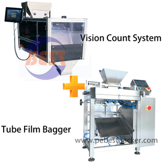 Pharmacy Tablets Pills Capsule counting and filling Packing line