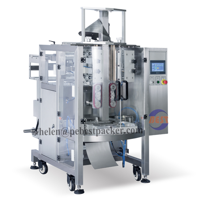Lower System Pallet Fertilizer Semi-Automatic Packing Line With Conveyor For Lower Ceiling 