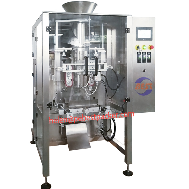 V600C Compact Vertical Packing Machine VFFS Bagger Grated Cheese Wallpaper Paste Flakes