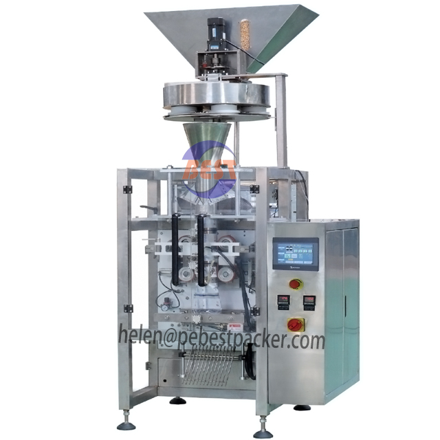 Vertical Food Packing machine Volumetric Cup Filling Machine Sugar 1kg Salt Packaging Bagger
