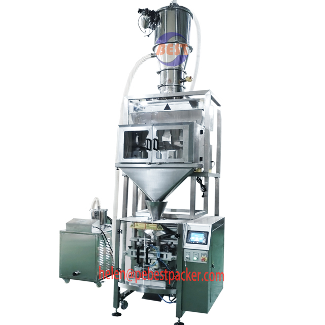 Pea Hazelnuts Lentils Sesame Corn Kernels Garlic Weight Packing Machine 2/4 heads Lane weigher