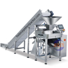 Lower System Pallet Fertilizer Semi-Automatic Packing Line With Conveyor For Lower Ceiling 