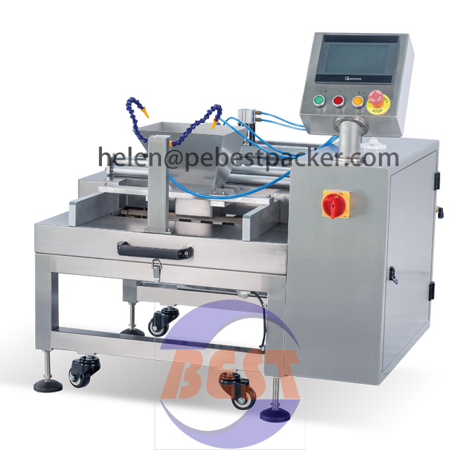 Hand Filling Semi-Automatic Packing Machine System with Buckets Elevator Conveyor by HDPE LDPE tube film